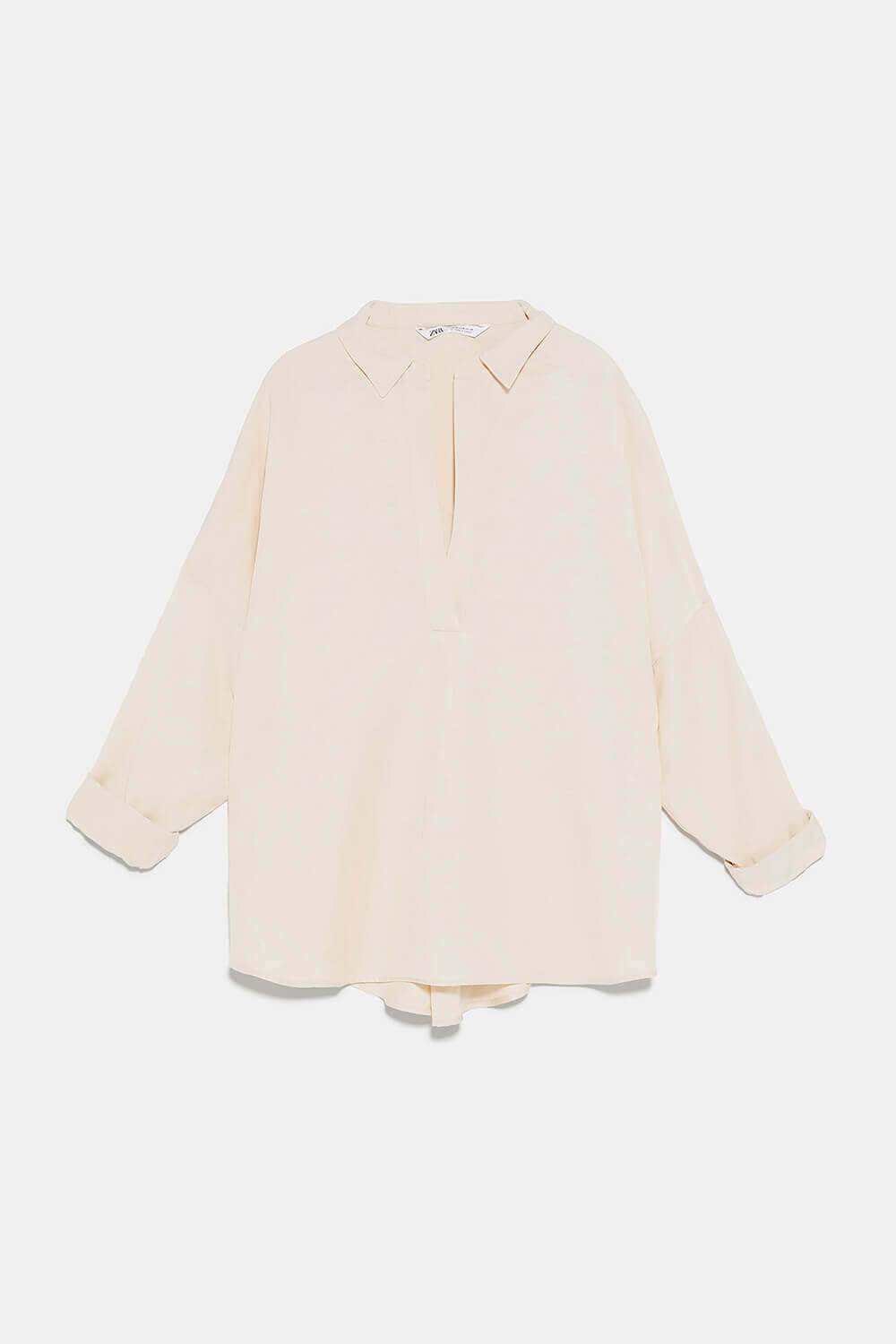 Pocket linen shirt